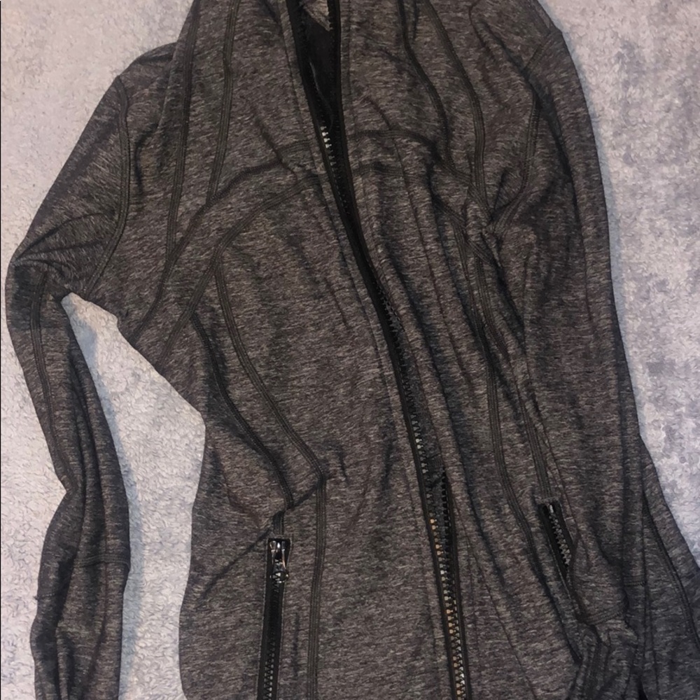 Lululemon Grey/Black Jacket 8